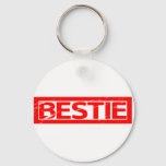 Bestie Stamp Keychain