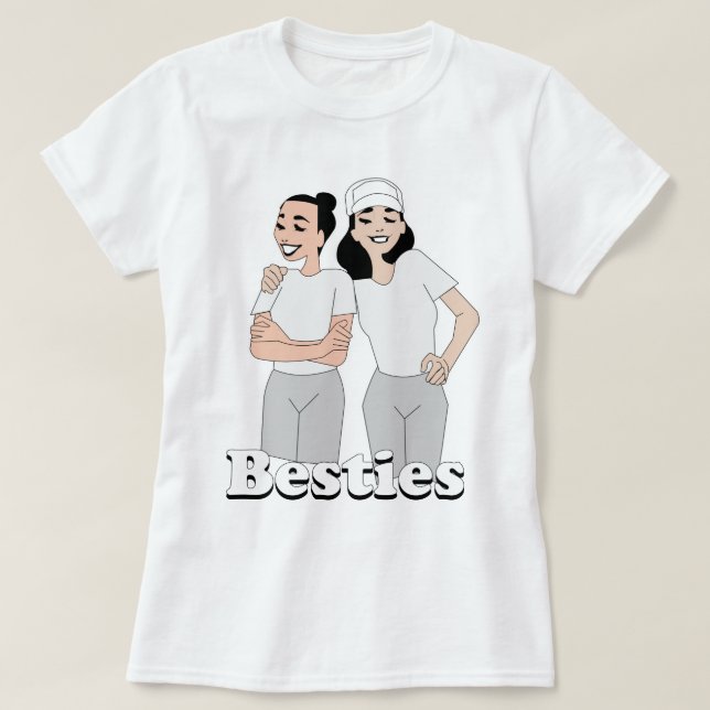 Bestie T-shirt  (Design Front)