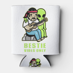 Bestie Vibes Only - Alien - UFO Can Cooler