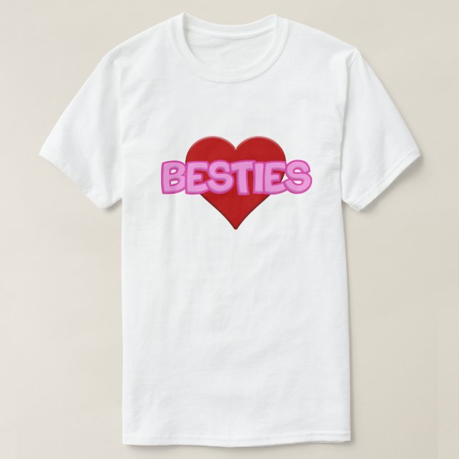 besties 1 T-Shirt (Design Front)
