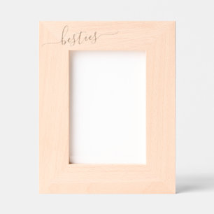 Besties Best Friends BFFs Engraved Frames