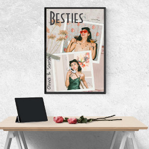 Besties best friends custom names photo 