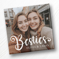 Besties best friends custom names photo