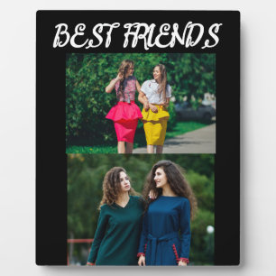 BESTIES BEST FRIENDS PHOTO COLLAGE SIGN PLAQUE