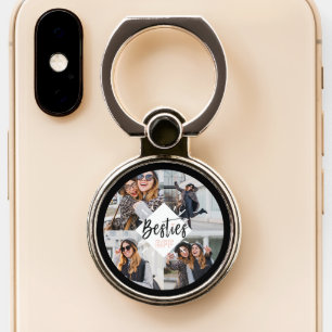 Besties BFF Best Friends Forever Photo Collage Phone Ring Stand