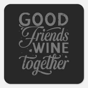 Besties BFF Heart Best Friends Bestie Square Sticker