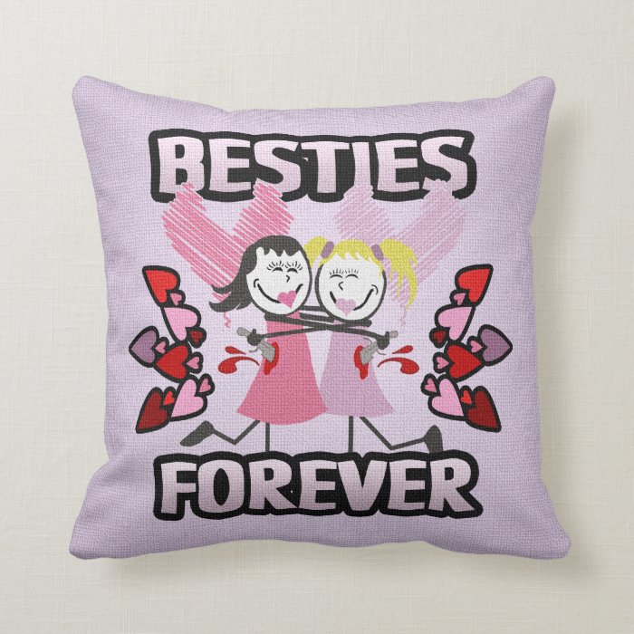 Besties Forever Pillow