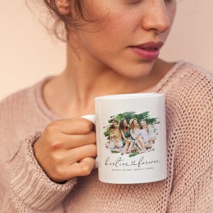 Besties Forever Sisterhood 2 Photo Coffee Mug