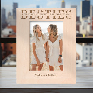 Besties Friendship Engraved Frames