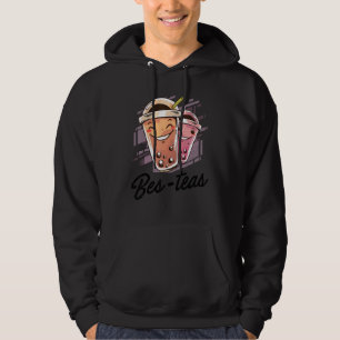 Besties Graphic Tea  Tea Drinker Tea Brewing Cup O Hoodie