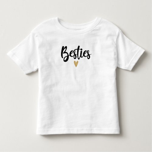 Besties Mini Matching Script T_Shirt