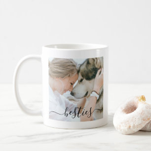 Besties Mom And Dog Photo Coffee Mug