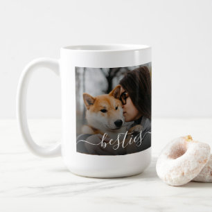 Besties Mom And Dog Photo Coffee Mug