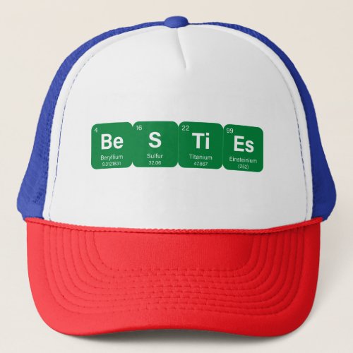 Besties periodic table breaking bad hat