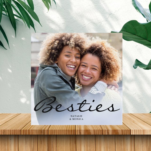 Besties Photo Acrylic Print (Creator Uploaded)