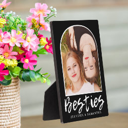 Besties Photo Arch Picture Frame Black And White 