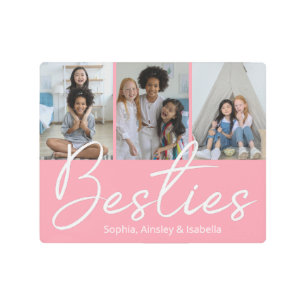 Besties Photo Metal Print