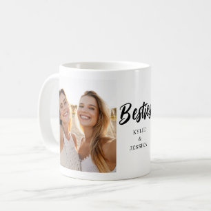 Besties Photo Personalized Coffee Mug