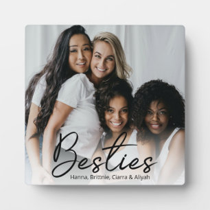 Besties Photo Plaque