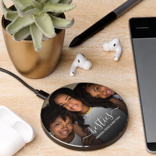 Besties Photo  Wireless Charger