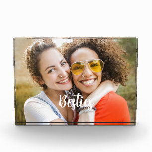 Besties Script Photo Friends Block