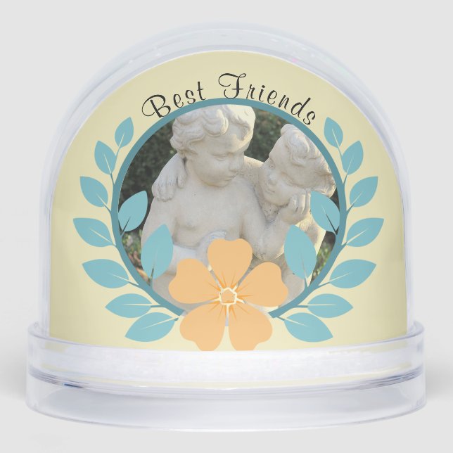"BESTIES" SNOW GLOBE (Front)
