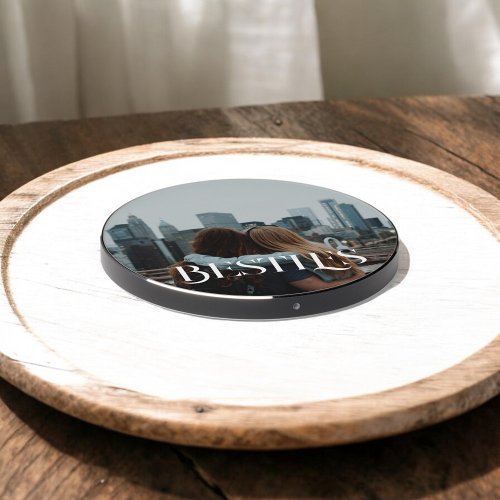 Besties Stylish Photo Wireless Charger