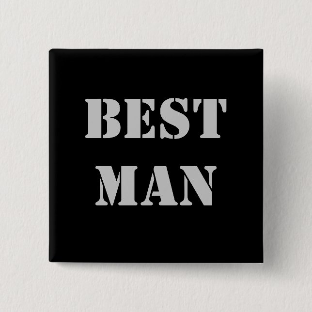 BestMan Button (Front)