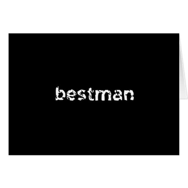 Bestman Cards (Front Horizontal)