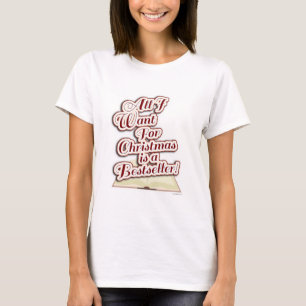 Bestseller for Christmas Fun Author Holiday T-Shirt