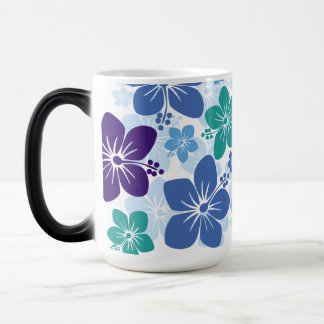 Bestseller Hawaiian Hibiscus Background design Color Morph Mug
