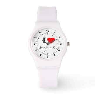 BESTSELLER! Women's I❤️ Sporty White Silicon Watch