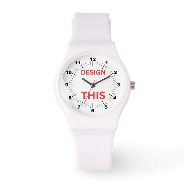 BESTSELLER! Women's Watch ⌚ Silicone Strap (Front)