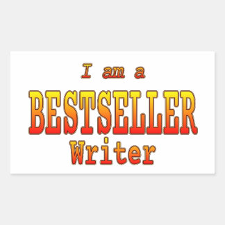 Bestseller Writer Stickers