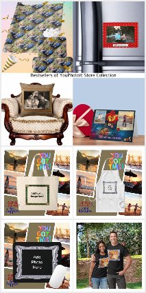Bestsellers of YouPhotoIt Store