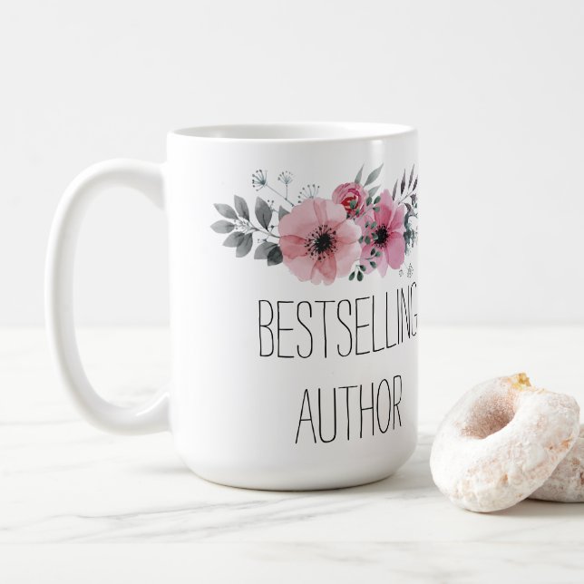 Bestselling Author Coffee Mug (With Donut)