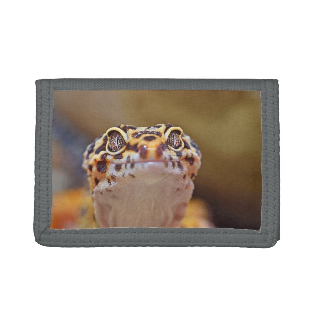 Bestselling Gecko Themed Tri-fold Wallet (Front)