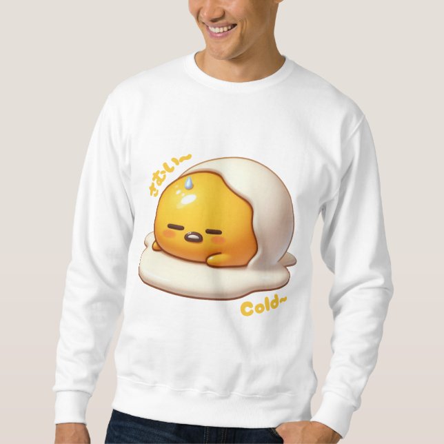 Bestselling gudetama egg funny #1 popular Japanese Sweatshirt (Front)
