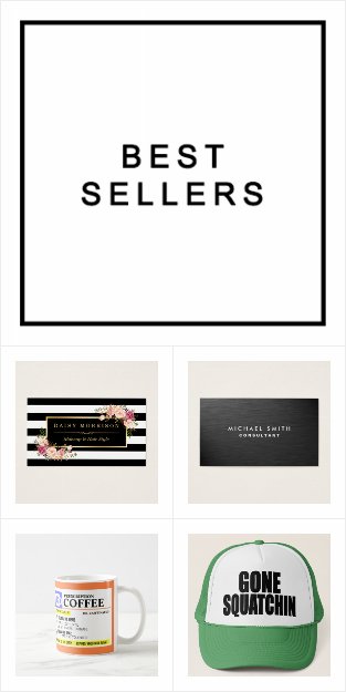 Bestselling Products on Zazzle
