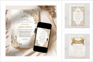 Bestselling White Gold 15th Birthday Quinceanera