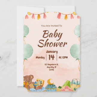 BESTSLELLER! Baby Shower Invitation