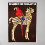 Besuchet Den Tiergarten Germany ZOO 1912 Promotion Poster