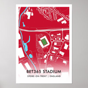 bet365 Stadium Poster – Home of Stoke City FC