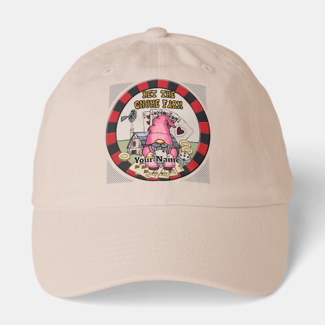 Bet the farm gnome  hat (Front)