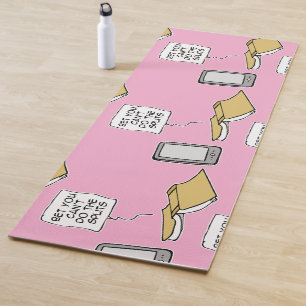 Bet you can't do the splits yoga mat