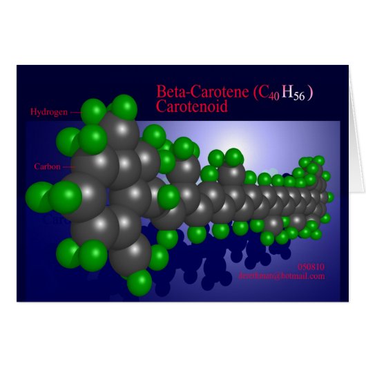 Beta-Carotene (card) Cards (Front Horizontal)