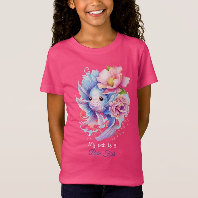 Beta Fish Fantasy Fairy Tale T-Shirt (Front)