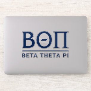 Beta Theta Pi Badge Sticker