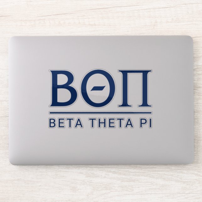 Beta Theta Pi | Badge Sticker (Computer)