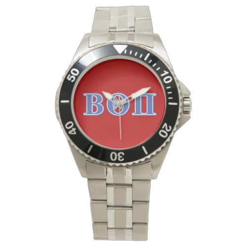 Beta Theta Pi Blue Letters Watch